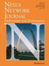 Enlarge image Cover: Nexus Network Journal 8,2 - Birkhäuser