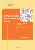 Cover: In Vivo Models of Inflammation - Birkh&auml;user