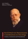 Cover: David Paul von Hansemann: Contributions to Oncology - Birkh&auml;user