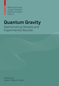 Cover: Quantum Gravity - Birkh&auml;user