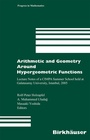 Cover: Arithmetic and Geometry Around Hypergeometric Functions - Birkhäuser