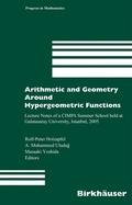 Cover: Arithmetic and Geometry Around Hypergeometric Functions - Birkh&auml;user