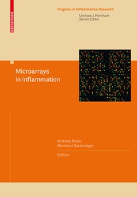 Enlarge image Cover: Microarrays in Inflammation - Birkhäuser