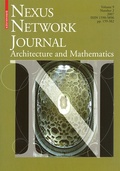 Cover: Nexus Network Journal 9,2 - Birkh&auml;user