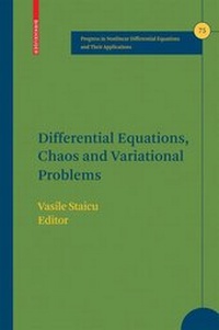 Abbildung von: Differential Equations, Chaos and Variational Problems - Birkhäuser