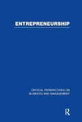 Cover: Entrepreneurship - Routledge