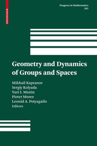 Abbildung von: Geometry and Dynamics of Groups and Spaces - Birkhäuser