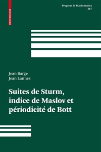 Abbildung von: Suites de Sturm, indice de Maslov et périodicité de Bott - Birkhäuser