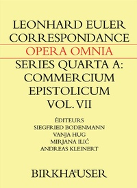 Abbildung von: Correspondance de Leonhard Euler avec des savants suisses en langue française - Birkhäuser