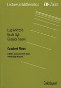 Cover: Gradient Flows - Birkh&auml;user Verlag GmbH