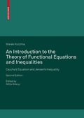 Cover: An Introduction to the Theory of Functional Equations and Inequalities - Birkh&auml;user