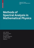 Cover: Methods of Spectral Analysis in Mathematical Physics - Birkh&auml;user