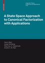 Cover: A State Space Approach to Canonical Factorization with Applications - Birkhäuser