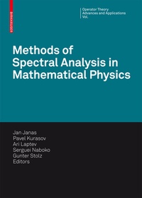 Abbildung von: Methods of Spectral Analysis in Mathematical Physics - Birkhäuser