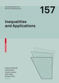 Cover: Inequalities and Applications - Birkh&auml;user