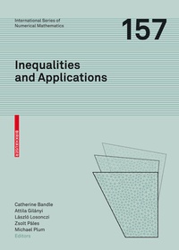 Enlarge image Cover: Inequalities and Applications - Birkhäuser