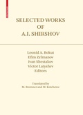 Cover: Selected Works of A.I. Shirshov - Birkh&auml;user