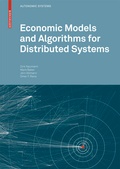 Cover: Economic Models and Algorithms for Distributed Systems - Birkh&auml;user