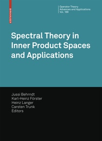 Abbildung von: Spectral Theory in Inner Product Spaces and Applications - Birkhäuser