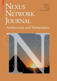 Enlarge image Cover: Nexus Network Journal 11,1 - Birkhäuser