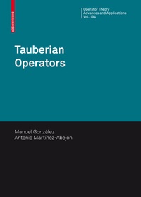 Abbildung von: Tauberian Operators - Birkhäuser