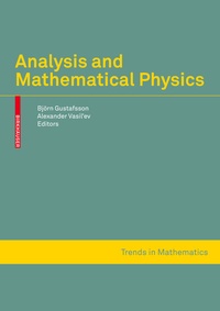 Abbildung von: Analysis and Mathematical Physics - Birkhäuser