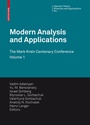 Cover: Modern Analysis and Applications - Birkh&auml;user
