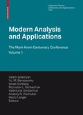 Cover: Modern Analysis and Applications - Birkh&auml;user