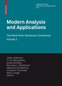 Cover: Modern Analysis and Applications - Birkhäuser