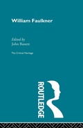 Cover: William Faulkner - Routledge