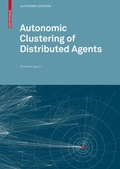 Cover: Autonomic Clustering of Distributed Agents - Birkhauser Verlag AG