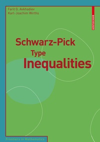Abbildung von: Schwarz-Pick Type Inequalities - Birkhäuser