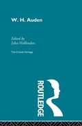 Cover: W.H. Auden - Routledge