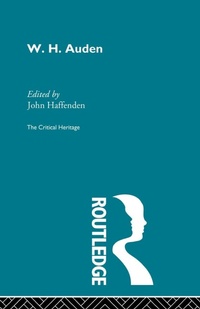 Enlarge image Cover: W.H. Auden - Routledge