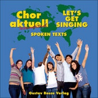 Abbildung von: Aussprachehilfen (Spoken texts) zu den Chorbüchern "Chor aktuell International" und "Let's get singing" - Bosse Verlag