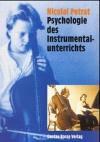 Abbildung von: Psychologie des Instrumentalunterrichts - Bosse Verlag