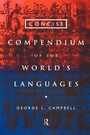 Cover: Concise Compendium of the World's Languages - Routledge