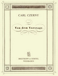 Abbildung von: Von dem Vortrage (1839) - Breitkopf & Härtel
