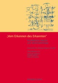 Cover: Vom Erkennen des Erkannten - Breitkopf & H&auml;rtel