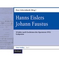Cover: Hanns Eislers Johann Faustus - Breitkopf & H&auml;rtel