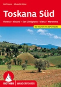 Cover: ROTHER Wanderf&uuml;hrer Toskana S&uuml;d - Rother Bergverlag