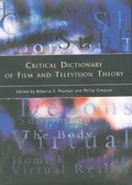 Cover: Critical Dictionary of Film and Television Theory - Routledge