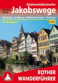 Cover: S&uuml;dwestdeutsche Jakobswege - Rother Bergverlag