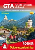 Cover: GTA Grande Traversata delle Alpi (italienische Ausgabe) - Rother Bergverlag