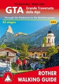 Cover: GTA Grande Traversata delle Alpi (englische Ausgabe) - Rother Bergverlag