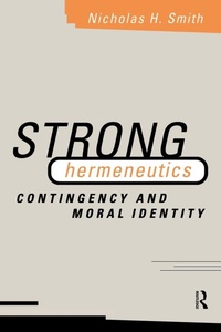 Enlarge image Cover: Strong Hermeneutics - Routledge