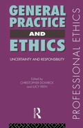 Cover: General Practice and Ethics - Routledge