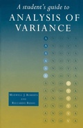 Bild: A Student's Guide to Analysis of Variance - Routledge
