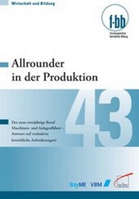 Enlarge image Cover: Allrounder in der Produktion - wbv Media