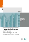 Cover: Human Capital messen und steuern - wbv Media